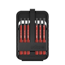 Slim Bit garnitura u torbici 7pcs 2831B501 SB crvena