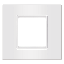 EXP Maska 2M bela sa belim nosacem