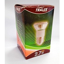LED sijalica E27 2.7W 3000K 180lm 60×LED