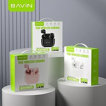 Bavin slušalice wireless earbuds crna - BA-61