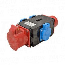 Multifunkcionalna ind. uticnica16A. IN/OUT 3P+N+E 6h. OUT 3x