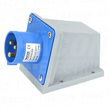 Ind. utikac montiran na povrsinu 16A 250V 2P+E 6h IP44