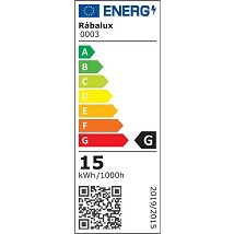 STONA SLANA LAMPA OZONE E14 15W RABALUX 4093