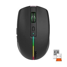 MEETION BTM002 BEŽIČNI BT PUNJIVI Miš, CRNI