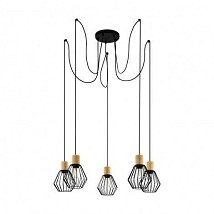 LUSTER VISILICA 5XE27 PALMORLA 43379 EGLO