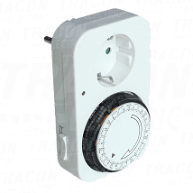 Uklopni sat sa utikacem nedeljni elektromehanicki230V. 16A.