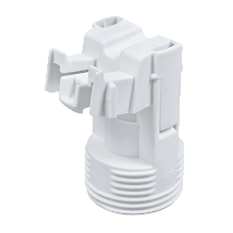 Grlo E14 stojece za vezu utiskivanjem bezvijc.belo