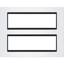 EXP maska 2x7M vertikalna BASIC bela sa crnim nosacem