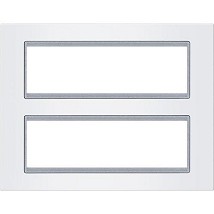 EXP maska 2x7M vertikalna BASIC bela sa silver nosacem