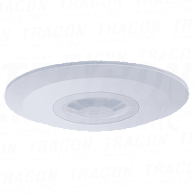 Senzor kretanja plafonski pljosnati beli230V. 360. 1-6 m. 1