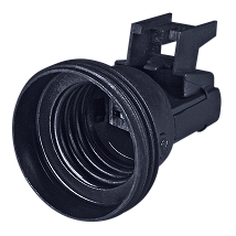 Grlo E27 stojece za vezu sa vijkom bezvijcano crno