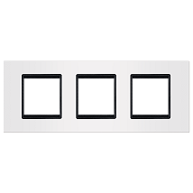 EXP Maska 3x2M horiz. BASIC bela sa crnim nosacem