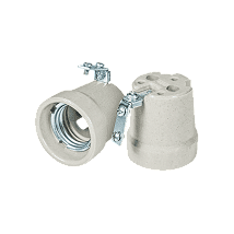 Grlo E27 stojece porcelansko s metalnim nosacem (pak-50kom)