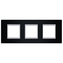 70132.ES Maska 3X2M horizontalcrna sa silver n