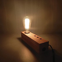 STONA LAMPA 1XE27 RUSTIK 146 HRAST BBLINK