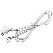 Prikljucni kabel 3x1.5 1.5m sa uzemljenim utikacem beli