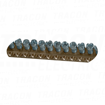 Bakarnih sina N/PEmax.63A. 230/400VAC. 1m. W×H=8×8mm. d=5.