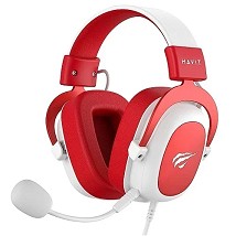 Havit Slušalice H2002d crveno-bele