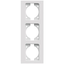 Maska trostruka vertikalna bela