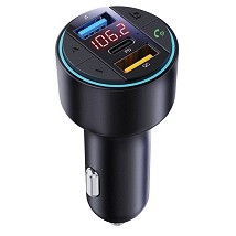 Xwave BT 40 FM transmiter za kola Bluetooth LED USB 3D