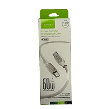 Bavin kabl 60W Type C na Type C 1m bela - CB367