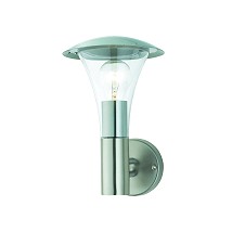 VEGAS spoljna zidna lampa 1XE27 inox IP44