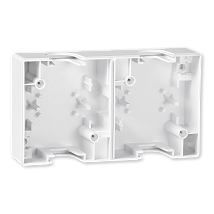 POWER kutija dvostruka bela