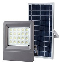 Premium solarni reflektor 70W 6500K IP65 sivi