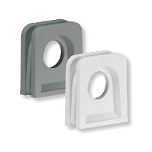 POWER Uvodnica dupla za spajanje kutije bela