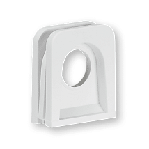 POWER Uvodnica dupla za spajanje kutije siva