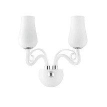 Zidna lampa 2xE14 staklo