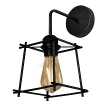 Lampa zidna 1XE27 crna 238x160mm