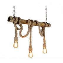 Visilica Bambus 3xE27