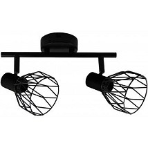 Plafonska Spot lampa IVY 2xE14 Crna