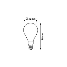 LED SIJALICA E14 4W FILAMENT DIMABILNA PRIRODNO BELA RABALUX
