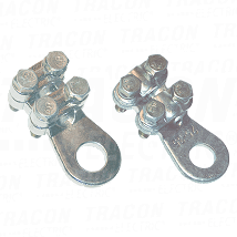 Vijcana stopica savijene od bak. ploca sa 4 vijkom16-25mm2.