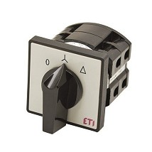 Grebenasti prekidac 25-12 U 0-zvezda-trougao ETI