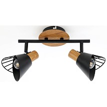 MADISON-2 spot lampa 2xE14 crna