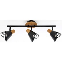 MADISON-3 spot lampa 3xE14 crna