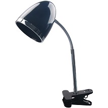 Stona lampa Clip crna E27 15W