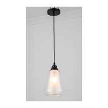 EMMA visilica D180 H100 1xE27 40W bela ESTO