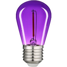 LED dekor Filament sijalica 0.6W E27 ljubicasta