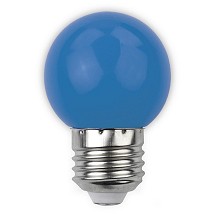LED dekor sijalica G45 1W E27 plava