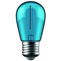 LED dekor Filament sijalica 1W E27 plava