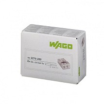 WAGO KLEMA ZA BRZO SPAJANJE KABLOVA PP-2x0.5-2.5mm2-24A