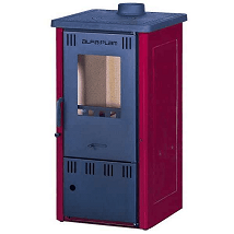 ALFA PLAM PEĆ NA ČVRSTA GORIVA ELITA II CRVENA