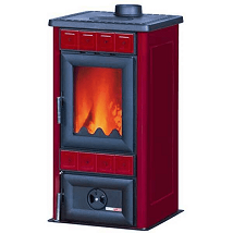 ALFA PLAM PEĆ NA ČVRSTA GORIVA LARA CRVENA