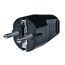 ALING Dvop. utikac ravni sa  kont. uzem. suko crni (307.0)