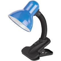Stona lampa Clip plava E27 60W