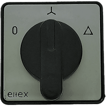 Grebenasti prekidac 10-12 U 0-zvezda-trougao